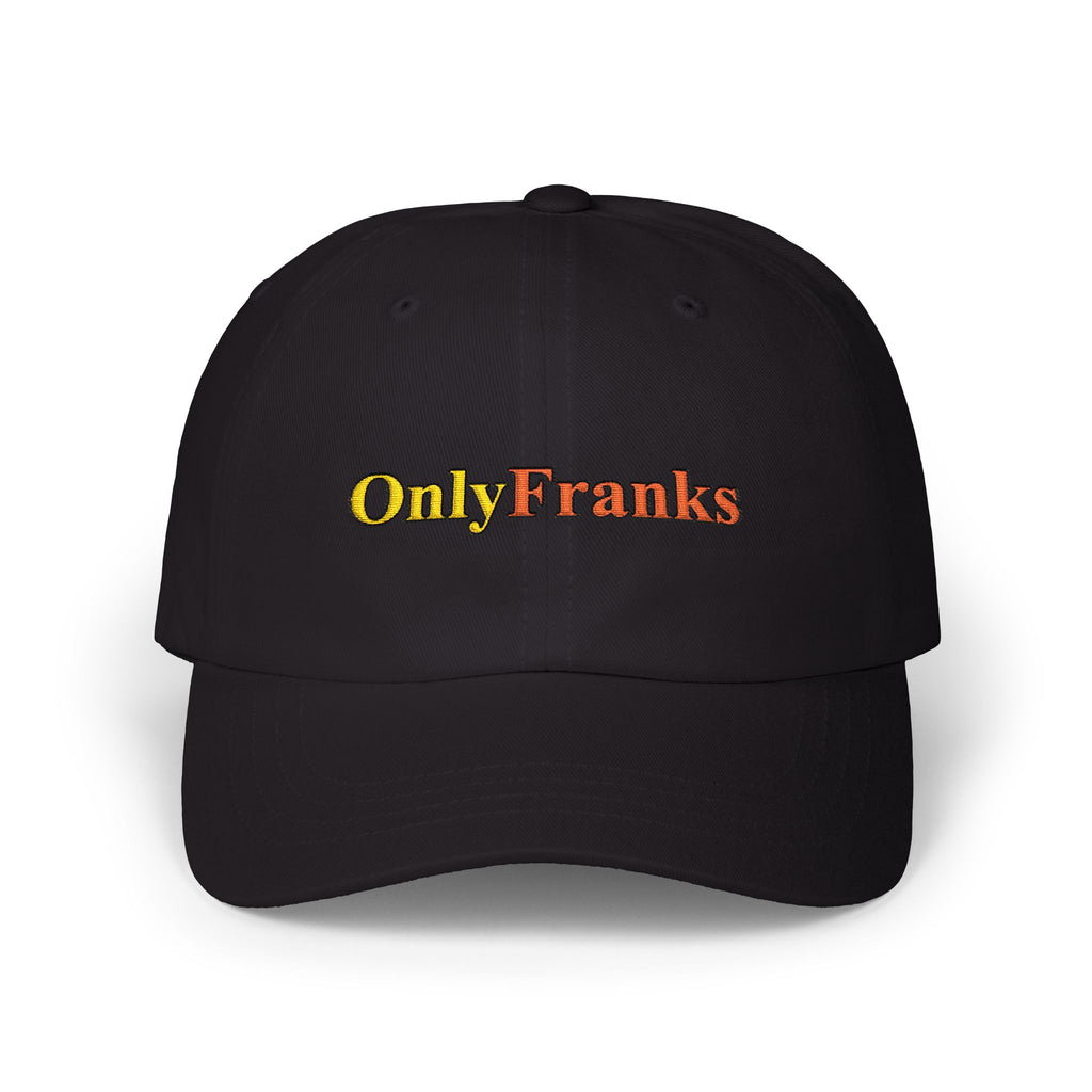 OnlyFranks Dad Hat - outlined lettering