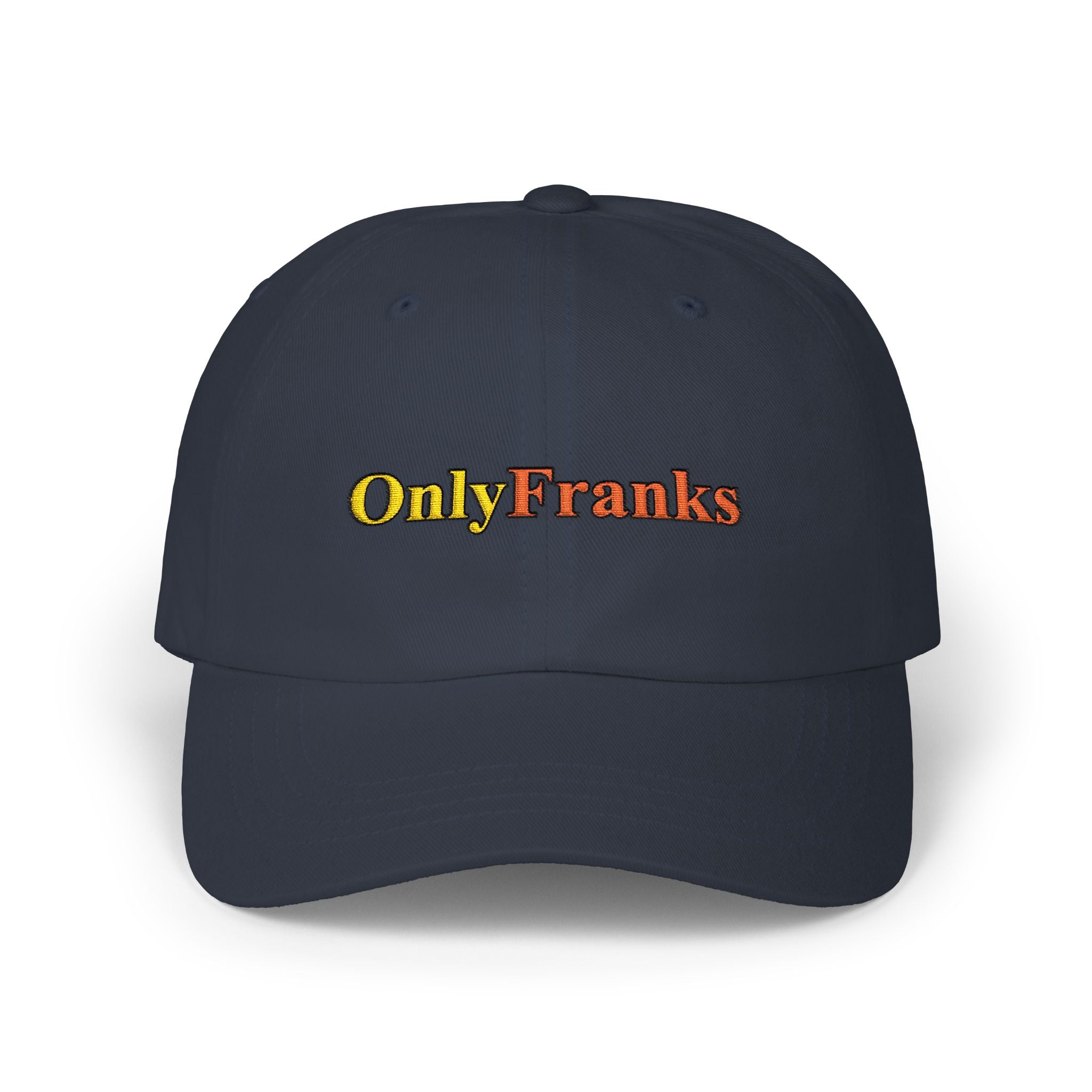 OnlyFranks Dad Hat - outlined lettering