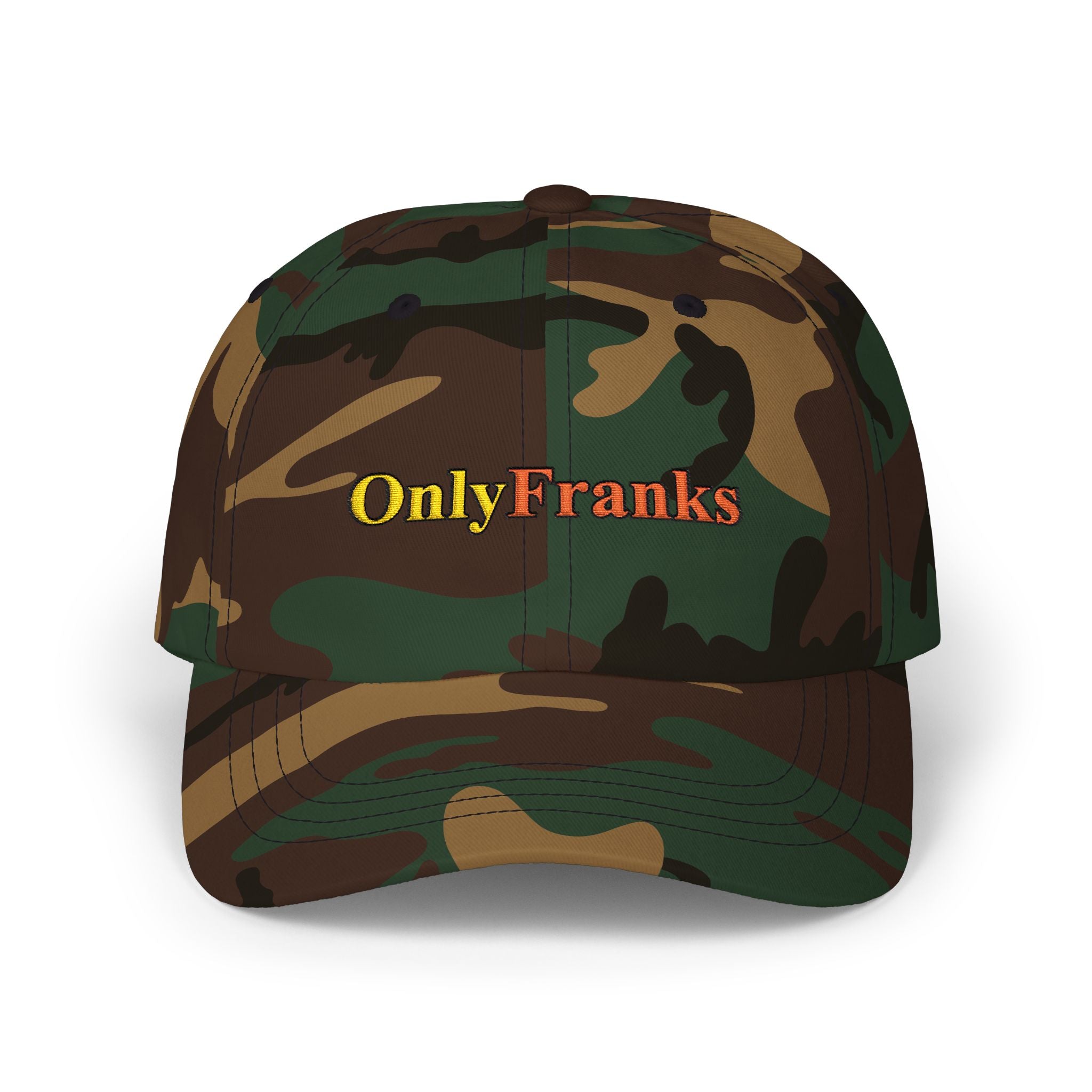 OnlyFranks Dad Hat - outlined lettering