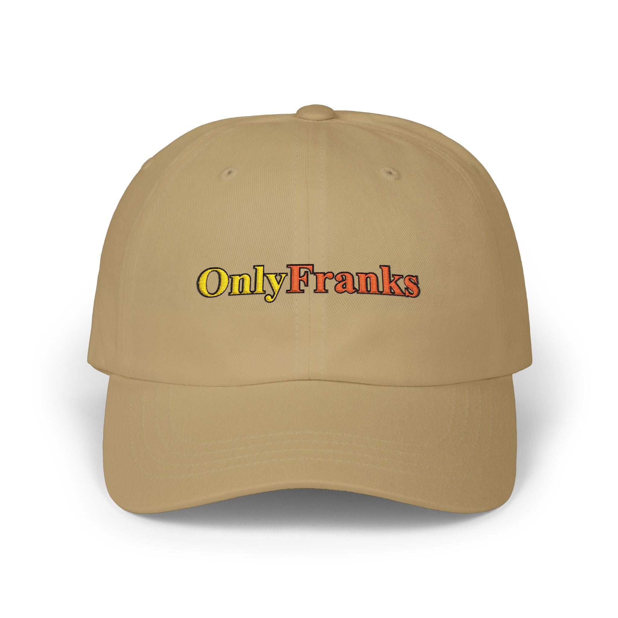 OnlyFranks Dad Hat - outlined lettering