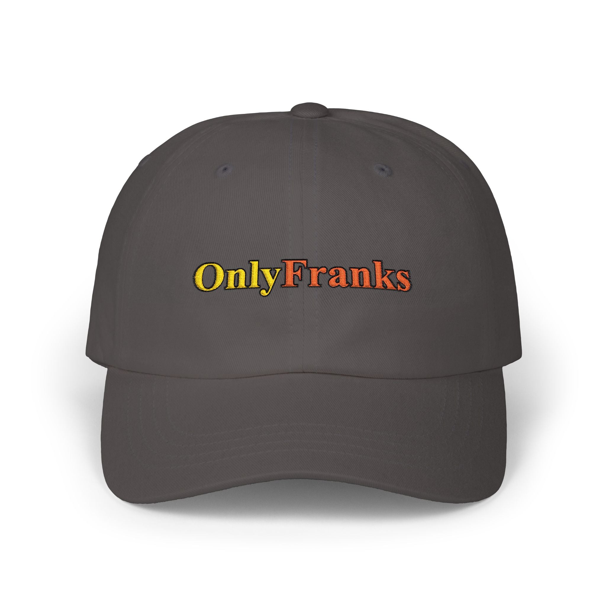 OnlyFranks Dad Hat - outlined lettering