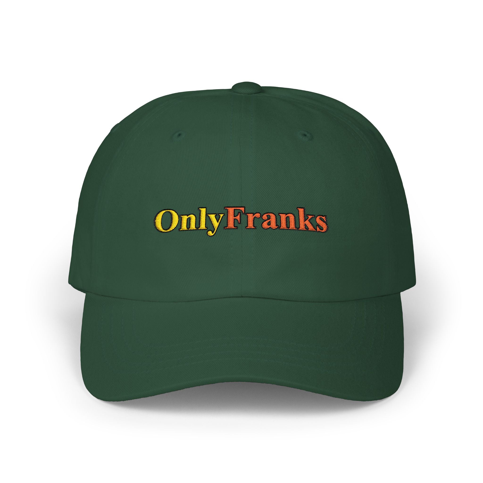 OnlyFranks Dad Hat - outlined lettering