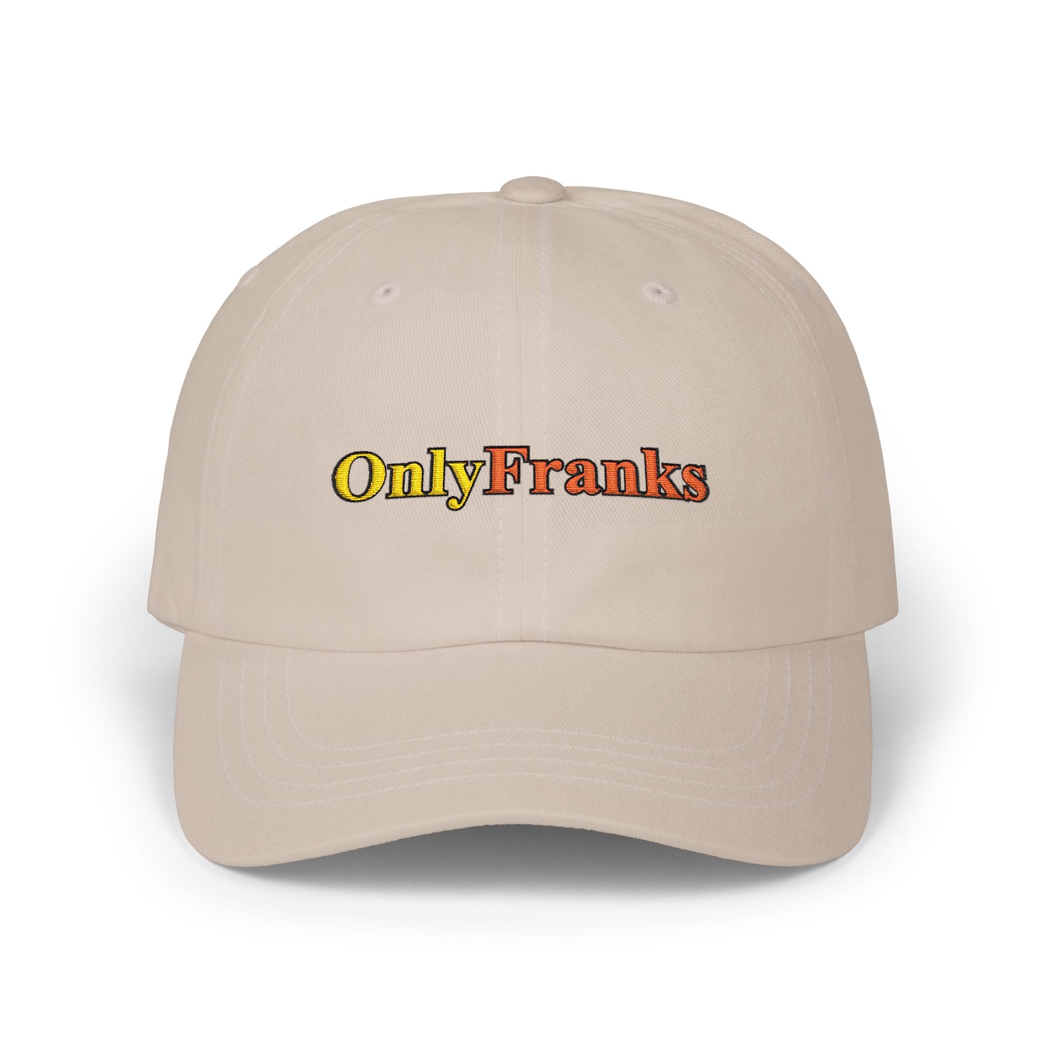 OnlyFranks Dad Hat - outlined lettering