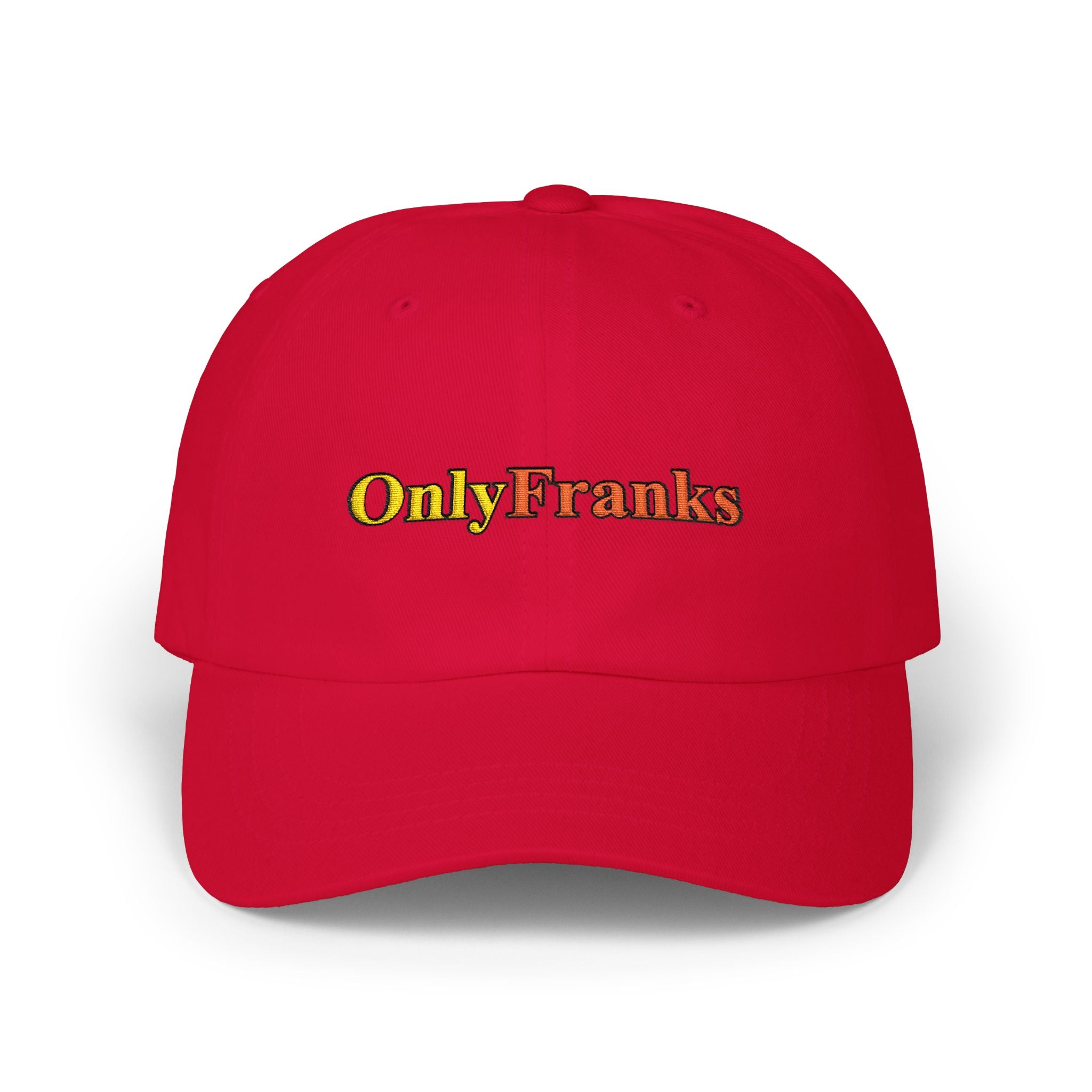OnlyFranks Dad Hat - outlined lettering