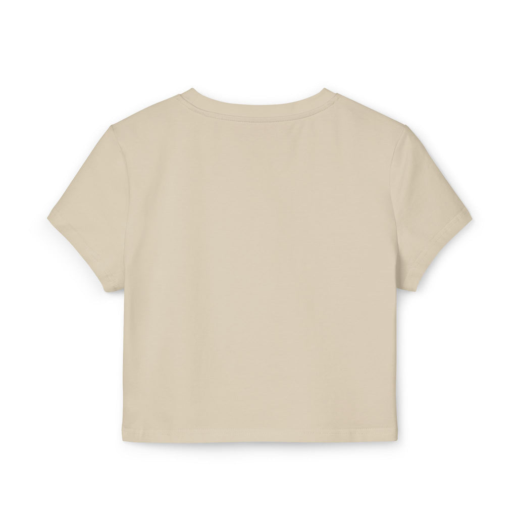 Happy to see me? baby tee black