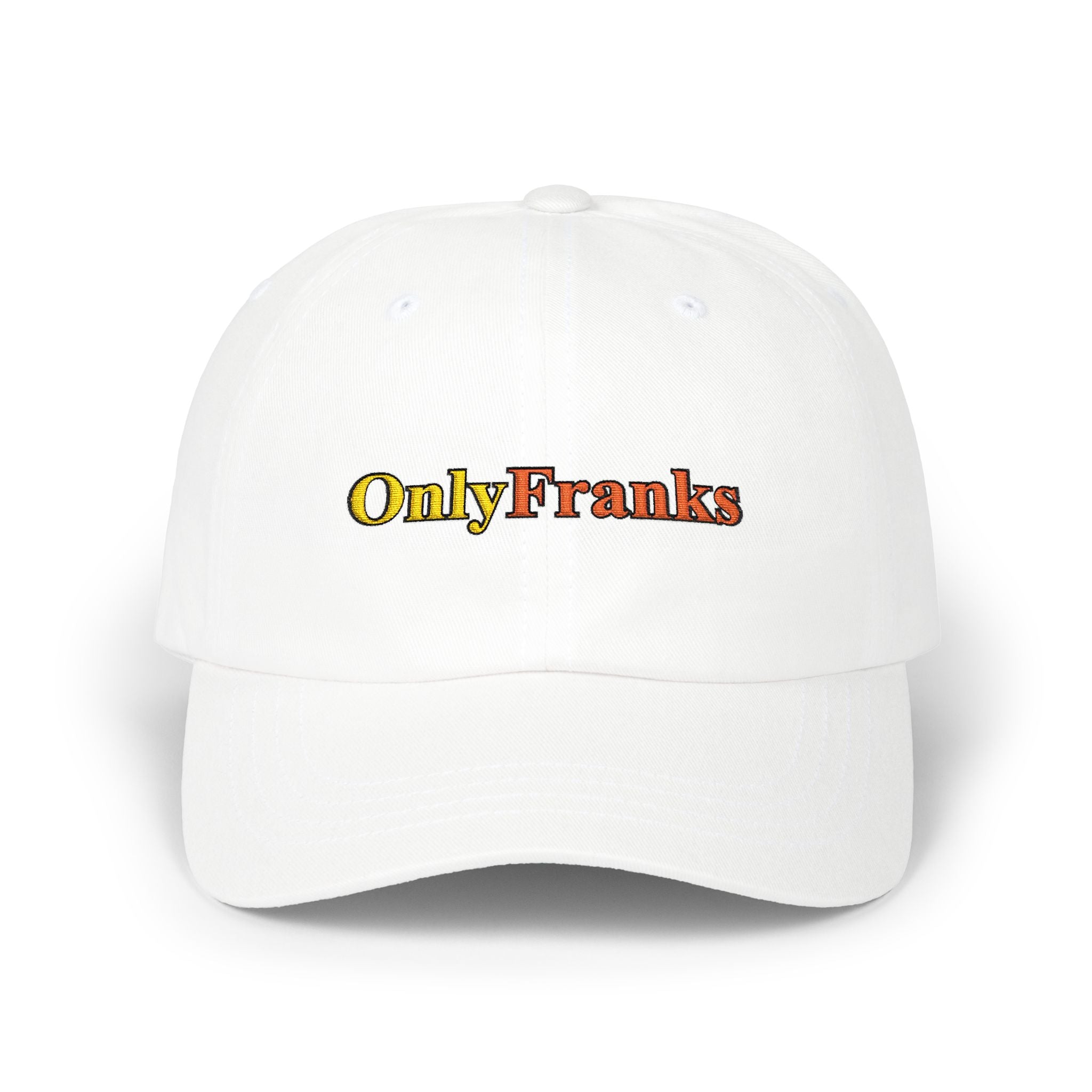 OnlyFranks Dad Hat - outlined lettering